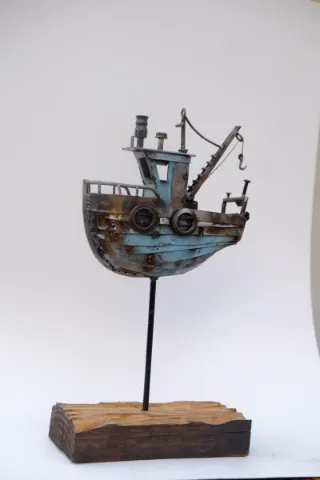 «a», escultura de Pedro Cuellar