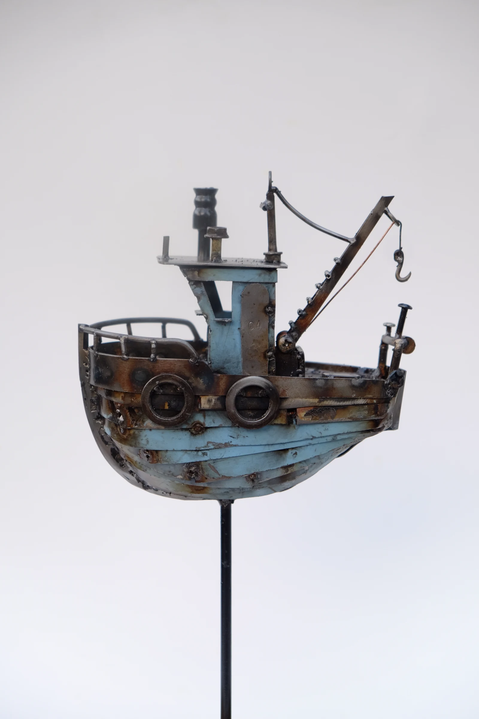 «a», escultura de Pedro Cuellar