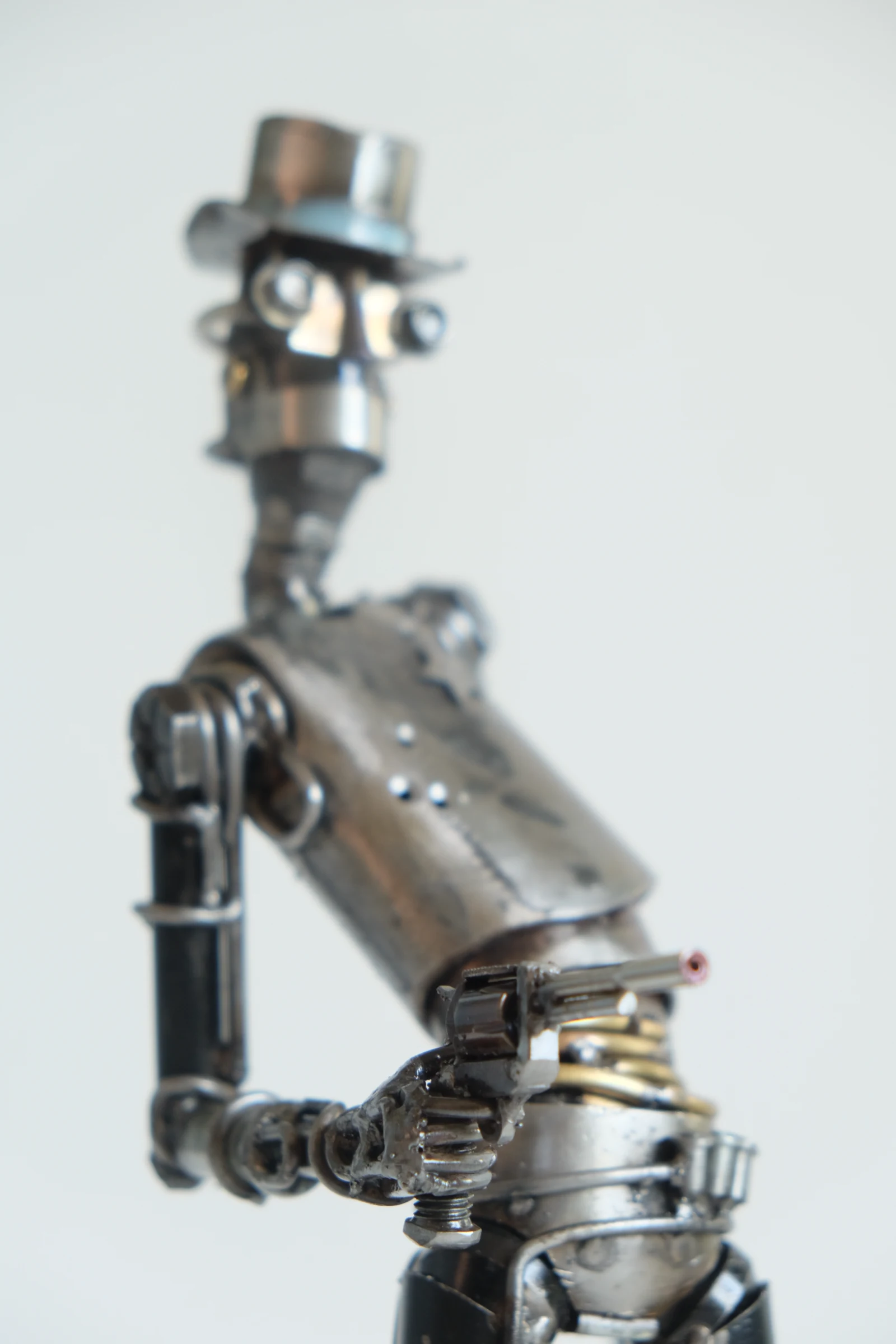 «Cowbot», escultura de Pedro Cuellar