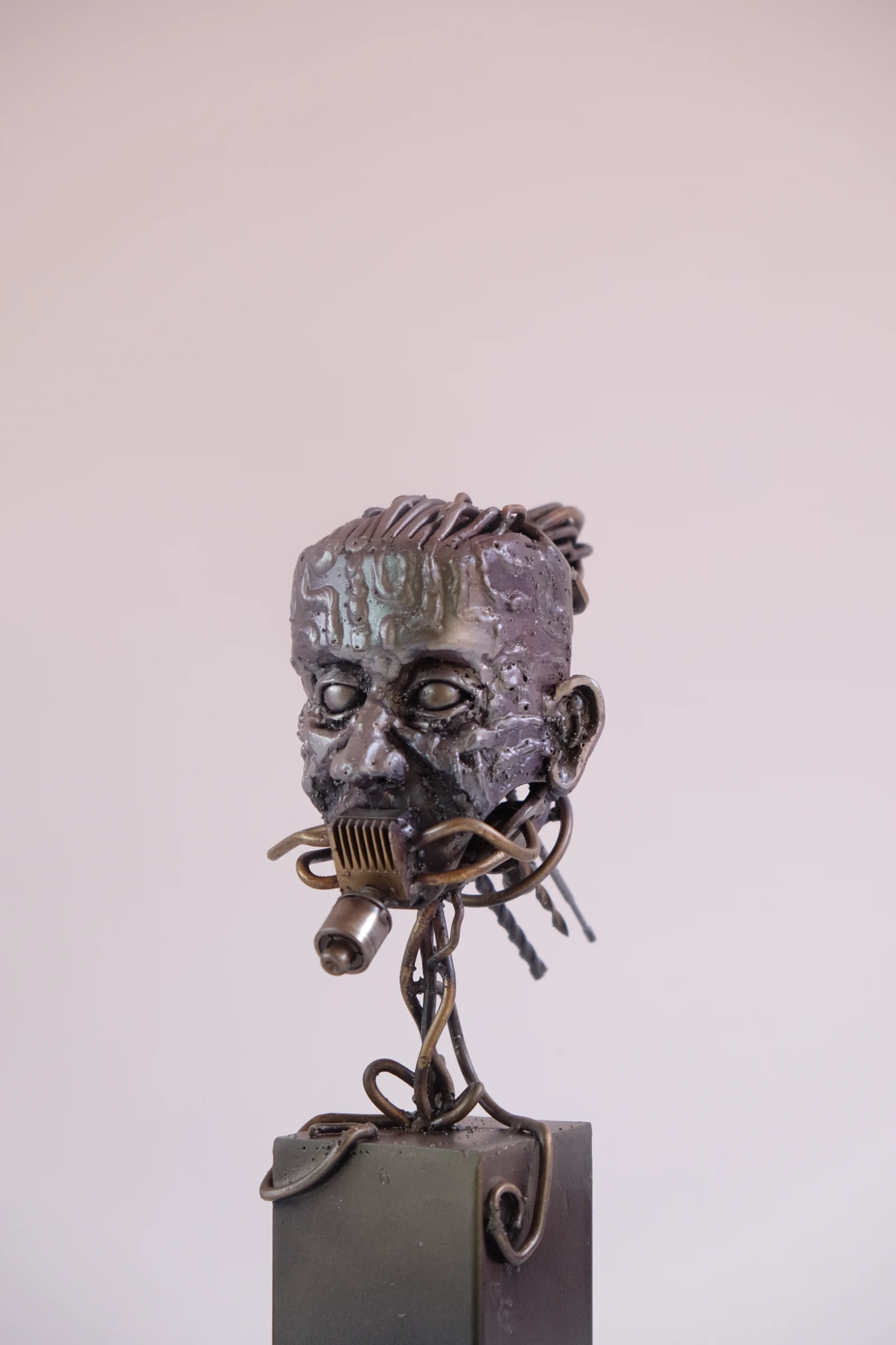 «Head 01», escultura de Pedro Cuellar