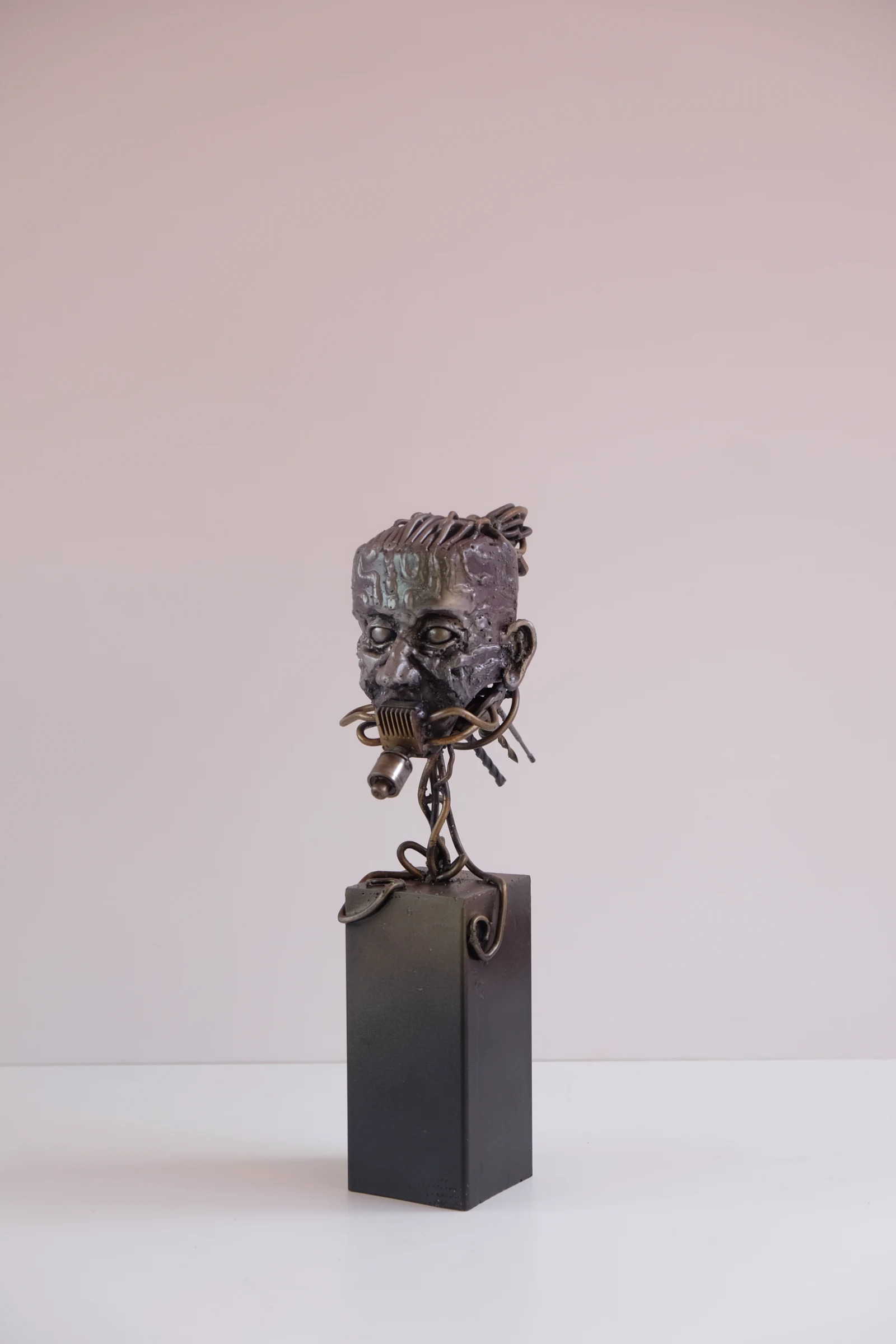«Head 01», escultura de Pedro Cuellar