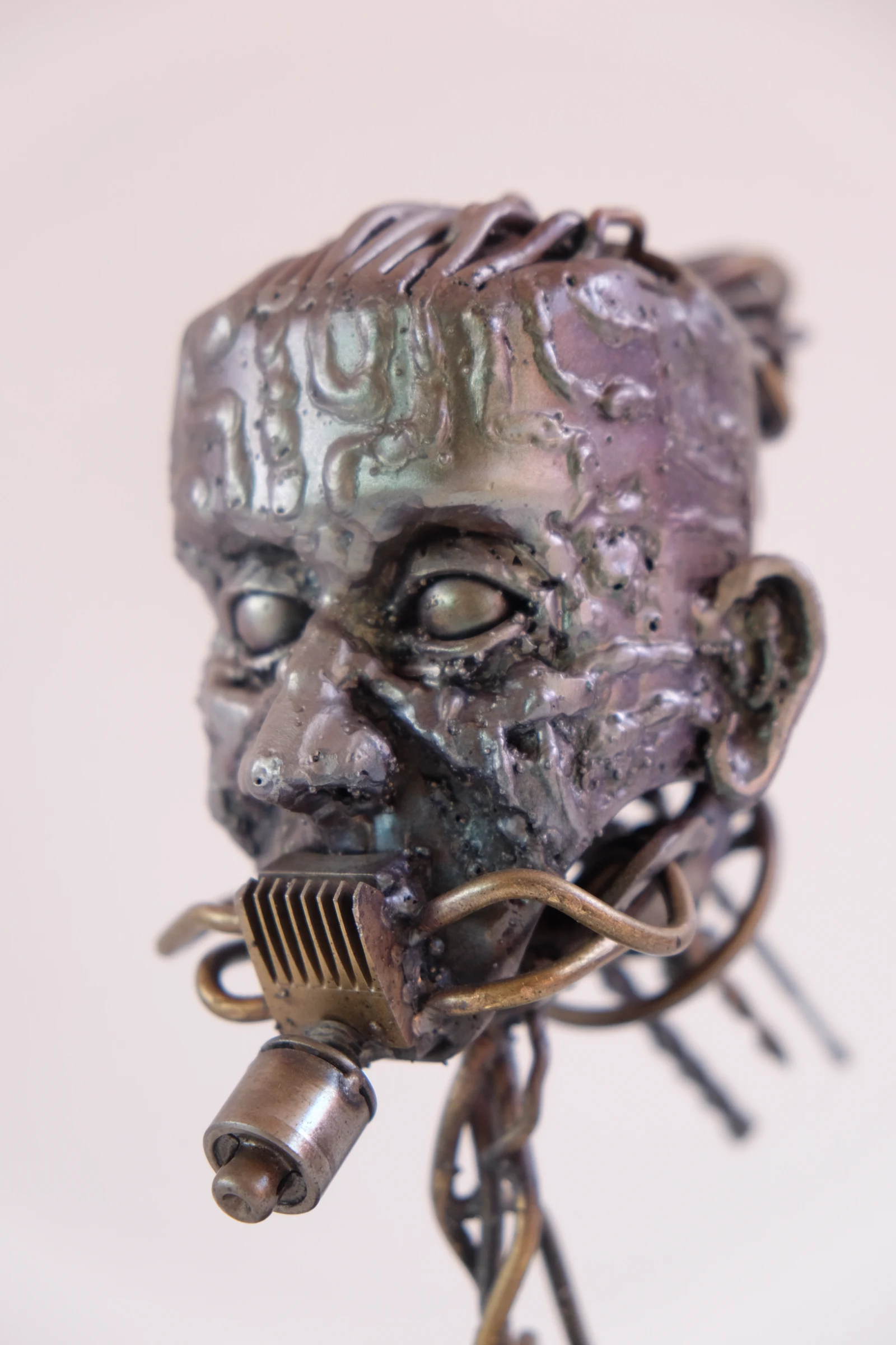 «Head 01», escultura de Pedro Cuellar