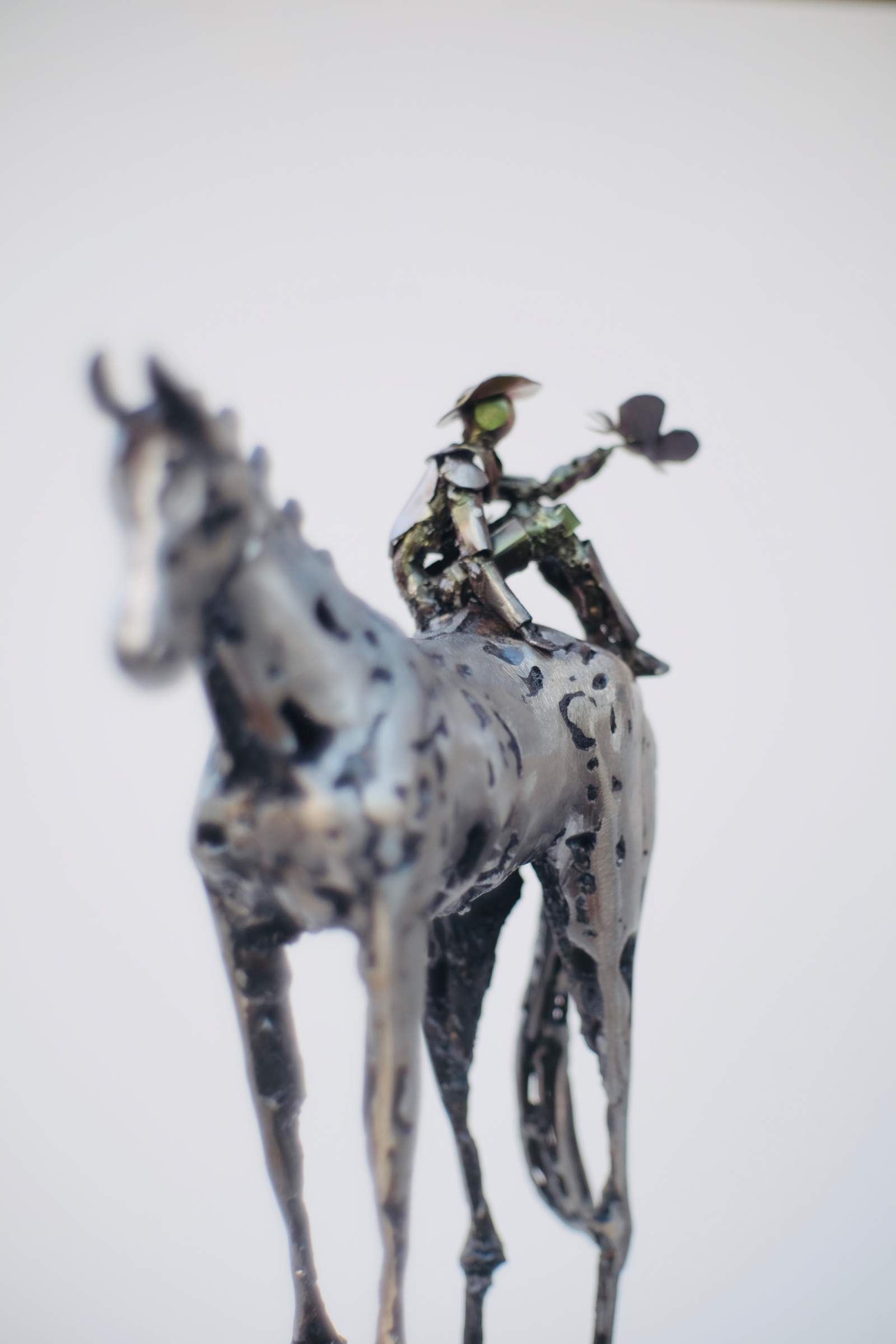 «Long trip», escultura de Pedro Cuellar