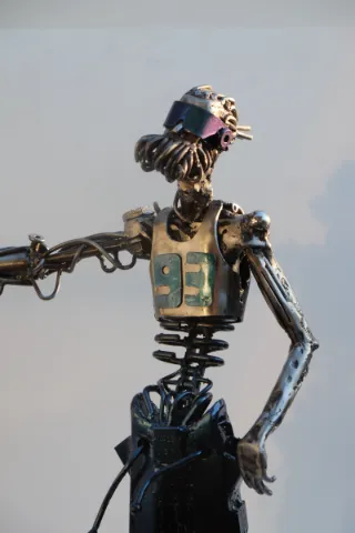 «MVP», escultura de Pedro Cuellar