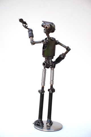 «Proof of live», escultura de Pedro Cuellar