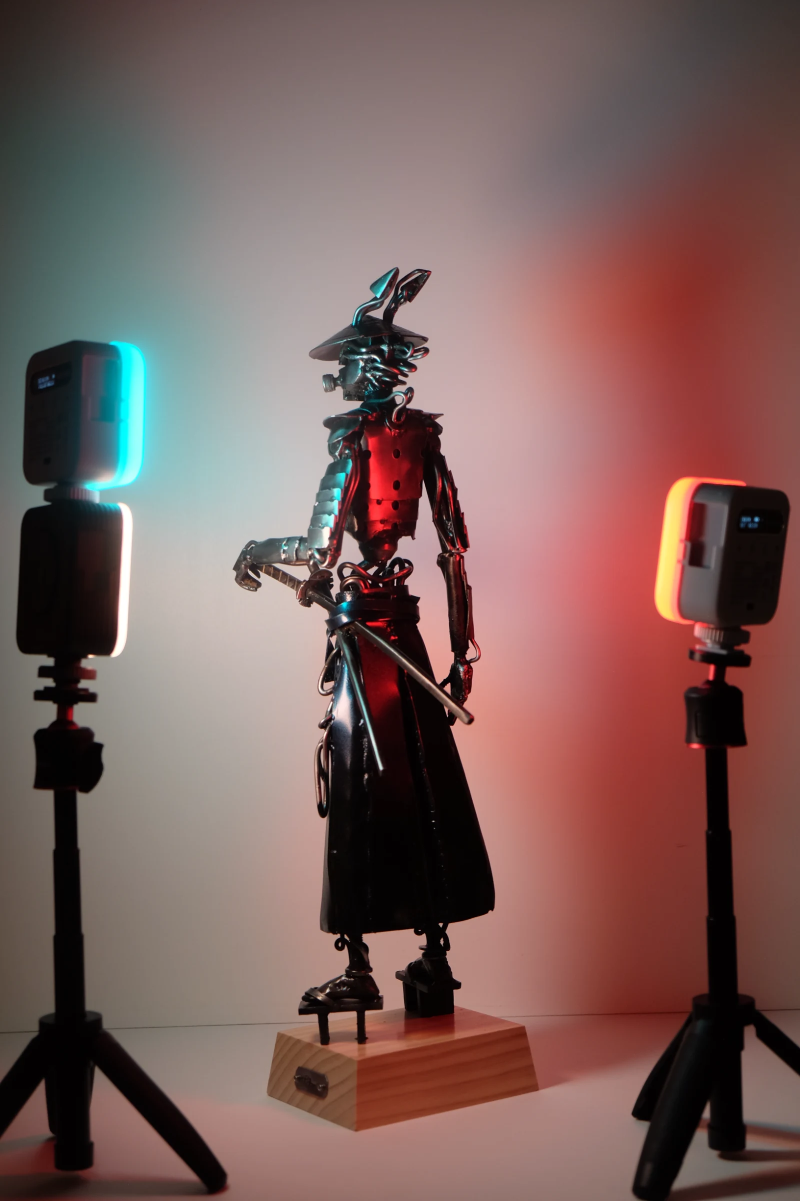 «Samurai 0010», escultura de Pedro Cuellar