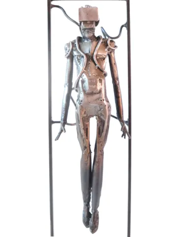«The portal», escultura de Pedro Cuellar