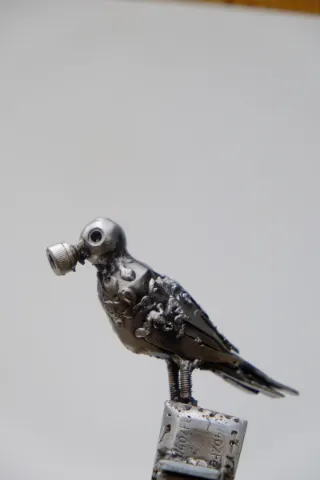 «Toxic», escultura de Pedro Cuellar